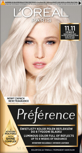 L'Oreal Paris Recital Preference - Haarfarbe 11.11