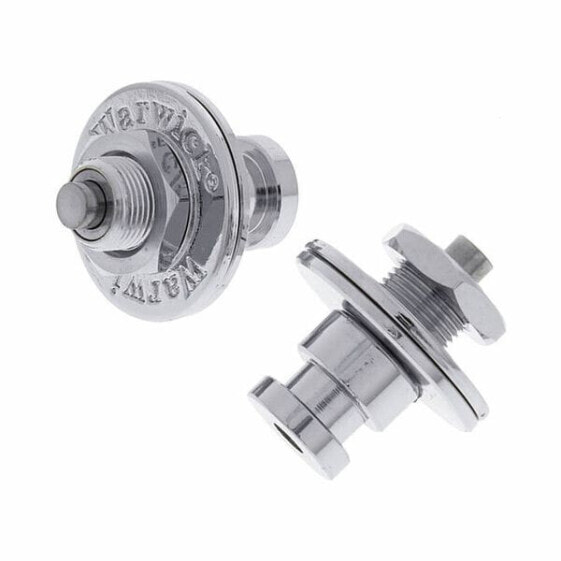 Warwick Security Straplocks Chrome