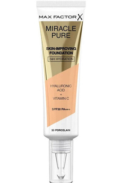 Moisturizing make-up Miracle Pure (Skin-Improving Foundation) 30 ml