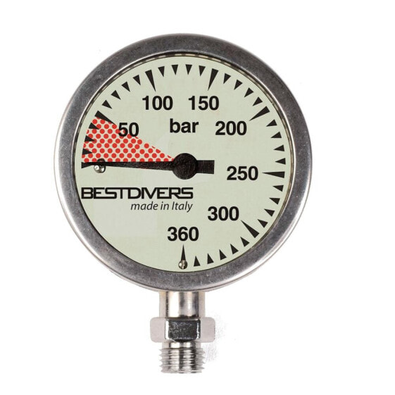 BEST DIVERS Pressure Gauge Head Mineral Glass