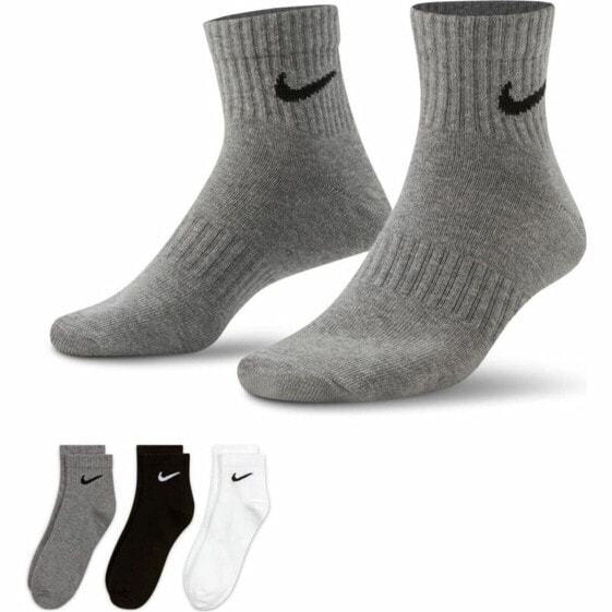Носки спортивные Nike Everyday Lightweight Серый 3 пары