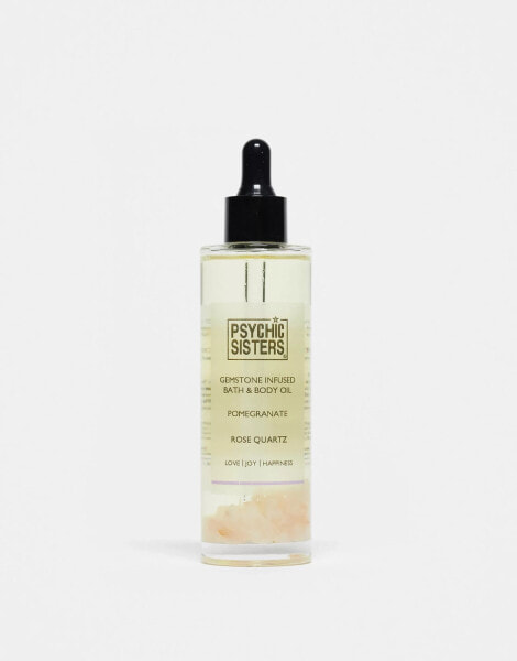 Psychic Sisters x ASOS Exclusive Rose Quartz Bath and Body Oil 100ml