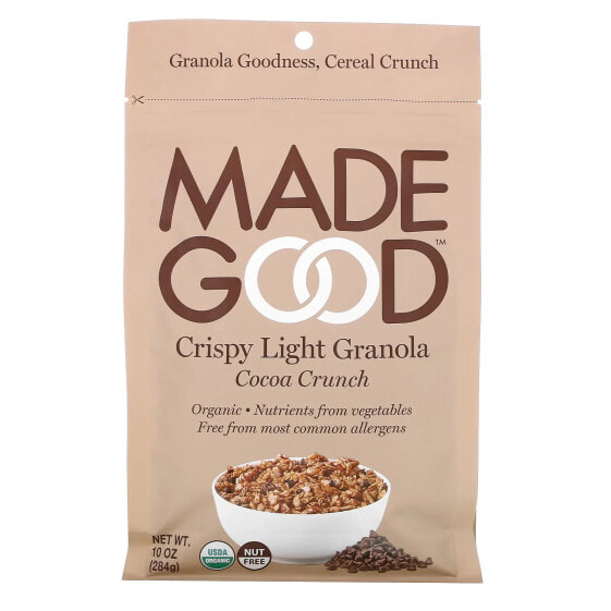 Crispy Light Granola, Cocoa Crunch, 10 oz (284 g)