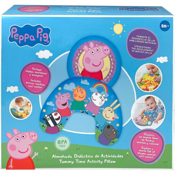 Игрушка Peppa Pig Мультицветная подушка-активити