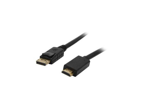 Kaybles DP-HDMI-6FT 6 ft. DP to HDMI Cable, Gold Plated DisplayPort to HDMI Cabl