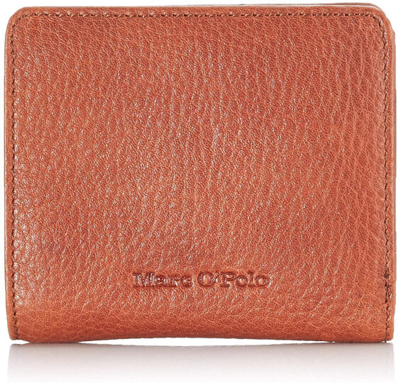 Мужское портмоне кожаное коричневое горизонтальное без застежки Marc OPolo Mens Taro wallet