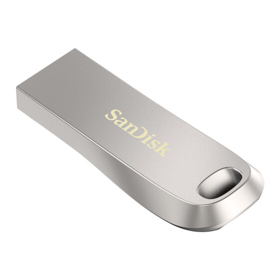 SanDisk Ultra Luxe - 64 GB - USB Type-A - 3.2 Gen 1 (3.1 Gen 1) - 150 MB/s - Capless - Silver