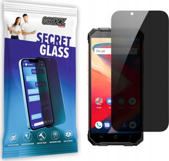 GrizzGlass Szkło prywatyzujące GrizzGlass SecretGlass Ulefone Armor X2