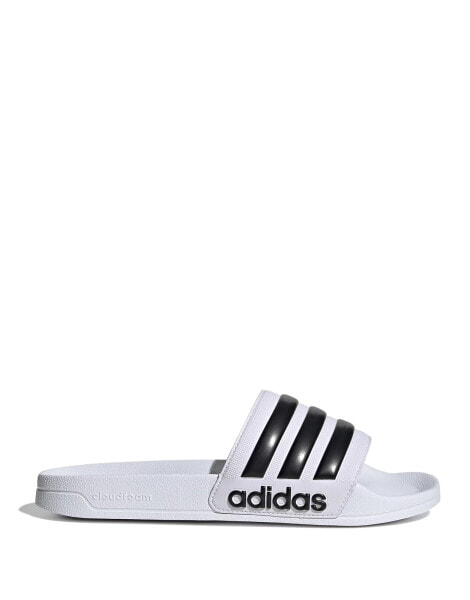 adidas Swim Adilette Shower sliders in white