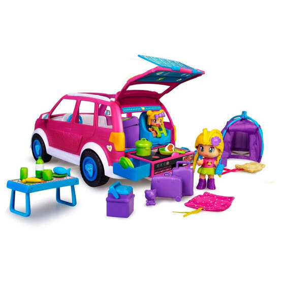 Игровой набор фигурок Pinypon Camping Car