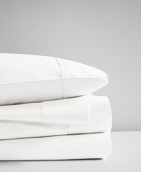 CLOSEOUT! Wrinkle-Resistant 400 Thread Count Cotton Sateen 4-Pc. Sheet Set, Full