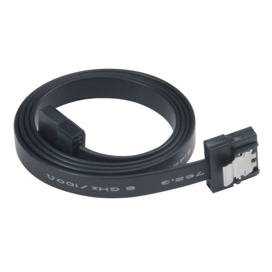 Akasa PROSLIM SATA 3.0 50cm - 0.50 m - SATA III - Male/Male - Black