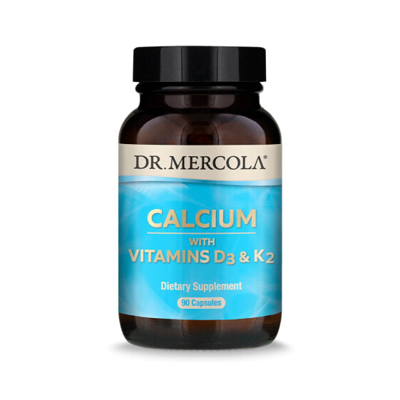 Dr. Mercola Calcium  Кальций с витаминами D3 и K2  90 капсул