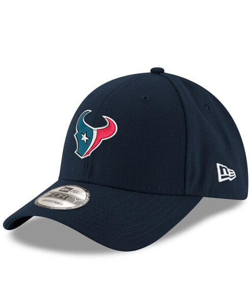 Бейсболка регулируемая New Era Houston Texans Лига для мужчин и женщин, темно-синяя