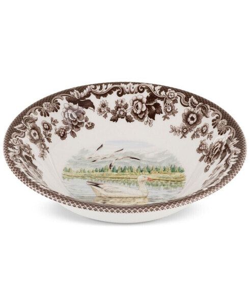 Woodland Snow Goose Cereal Bowl