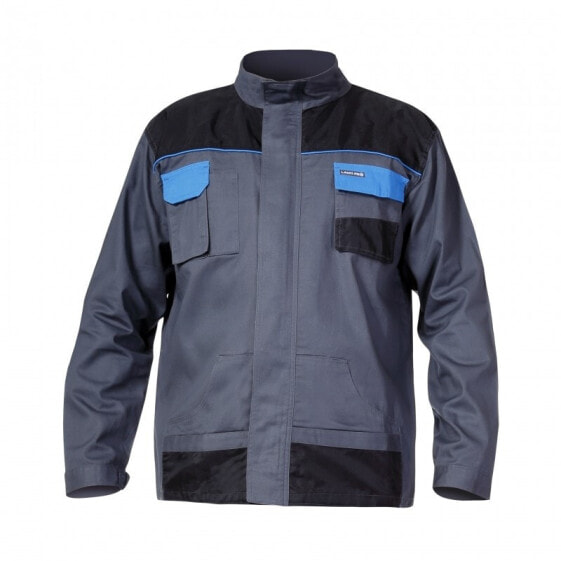 Куртка LAHTI PRO Bluza robocza 190г/м2 серо-синяя L (L4040552)