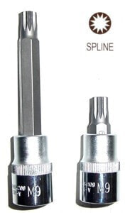 Торцевая головка Jonnesway Spline 1/2" M16 x 100 мм S64H4216