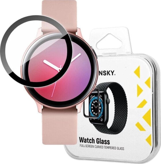 Wozinsky Wozinsky Watch Glass hybrydowe szkło do Samsung Galaxy Watch Active 2 44 mm czarny