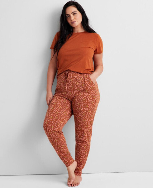 Printed Jogger Pajama Pants XS-3X, Created for Macy's