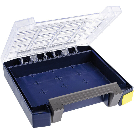 raaco Boxxser 55 - Tool box - Blue,Transparent - Hinge