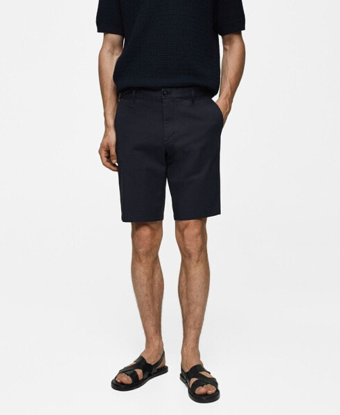 Men's Slim-Fit Bermuda Shorts