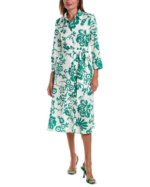 Jl Luxe Printed Shirtdress Women's