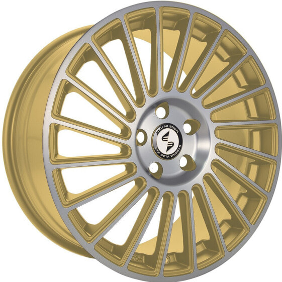 Колесный диск литой Etabeta Venti-R gold matt polish 11x21 ET38 - LK5/112 ML78.1