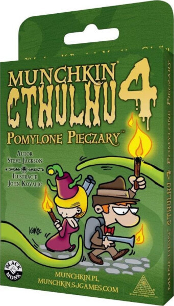 Black Monk Munchkin Cthulhu 4 Pomylone pieczary