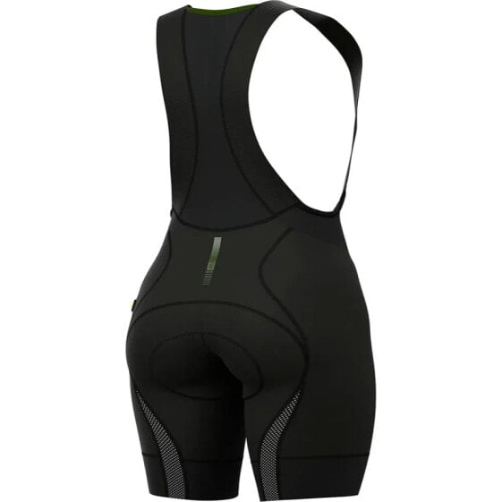 ALE Green Speed bib shorts