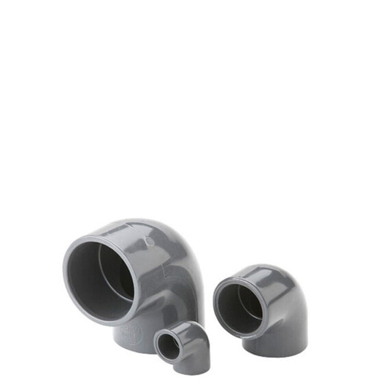 FIAP 2439 - Polyvinyl chloride (PVC) - Soil pipe bend - Grey - 90° - 28 g