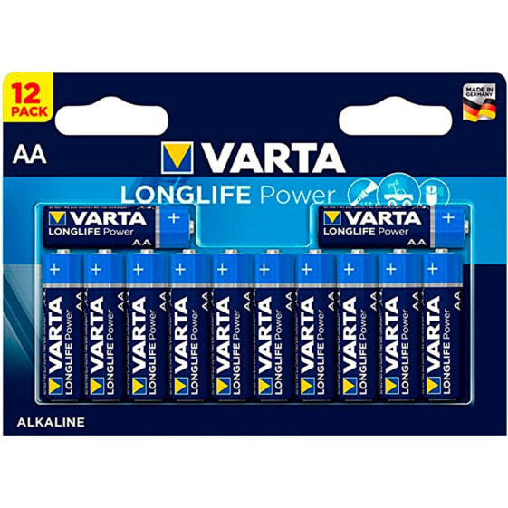 VARTA AA LR06 Alkaline Batteries 12 Units