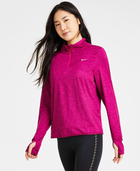 Толстовка для бега Nike женская Dri-FIT Swift Element UV 1/2-Zip