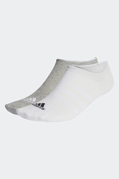 Носки adidas Thin And Light No Show 3P 100% хлопок, %57, %37 переработанный полиэстер, %3 эластодиен, %2 эластан, %1 переработанный нейлон, 3 пары, поддержка колена, без швов