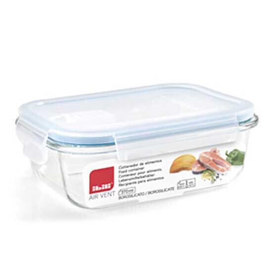 IBILI Air Vent Rectangular 650ml Airtight Container