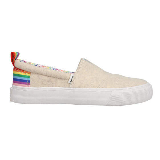 TOMS Alpargata Fenix Slip Womens Off White Sneakers Casual Shoes 10018684T