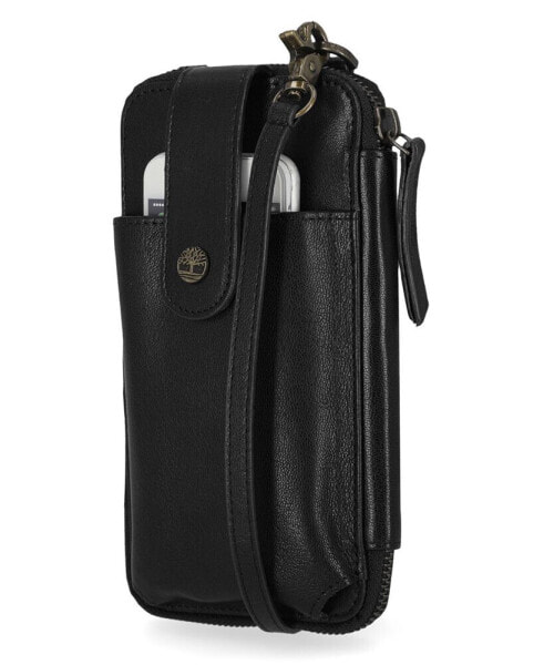 Кошелек Timberland rFID Leather Phone Crossbody Wallet Bag.