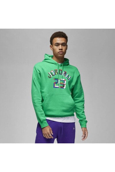 Толстовка Nike Jordan Zone 23 Men's Green Pullover Hoodie