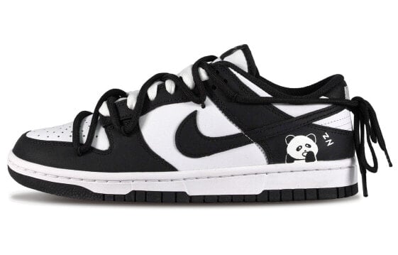 Кроссовки Nike Dunk Low Panda Cute Black White