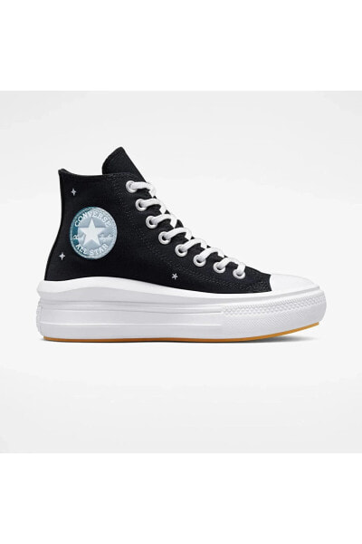 Chuck Taylor All Star Move Kadın Siyah/Hardal Sneaker