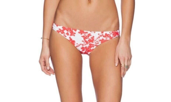 Shoshanna Beach Vines Classic Bikini Bottom Floral Hipster Swimwear Size S