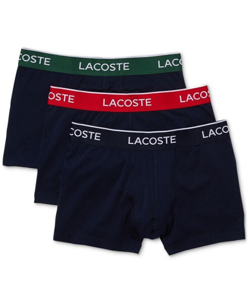 Боксеры Lacoste мужские Casual Stretch, 3 шт.