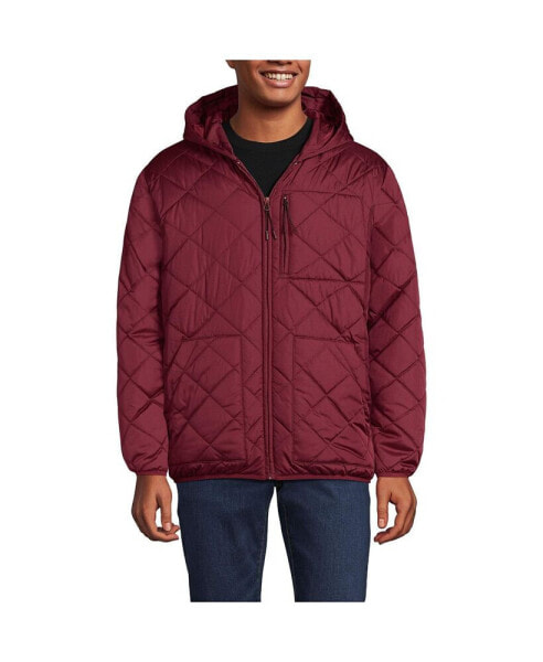 Men's FeatherFree Insulated Diamond Quilted Hoodie Jacket