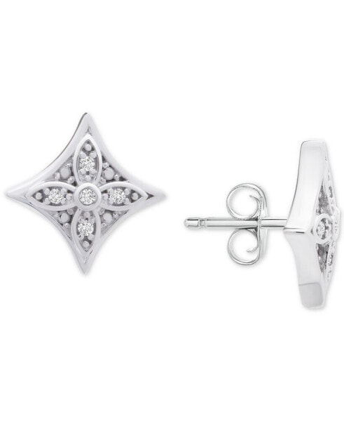 Серьги Macy's Diamond Star