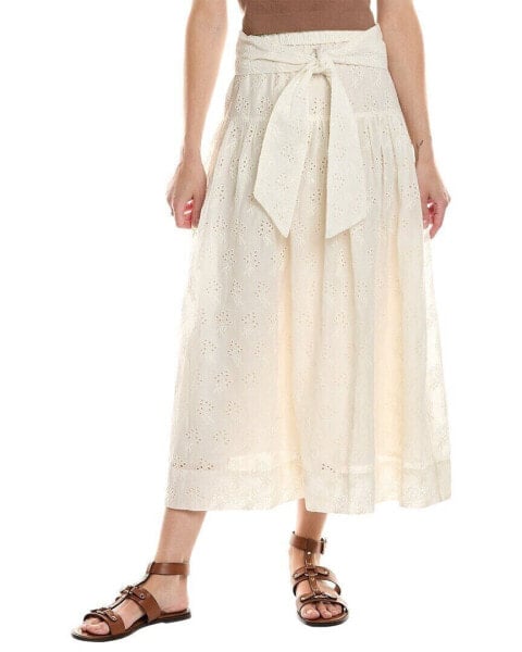 The Great The Highland Maxi Skirt Women's White 2