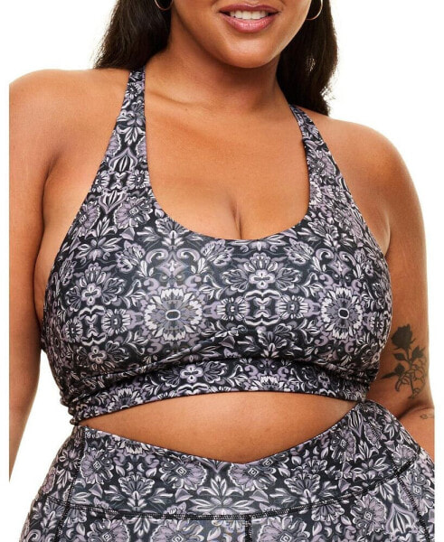 Plus Size Lotus Medium Support Lotus Sports Bra