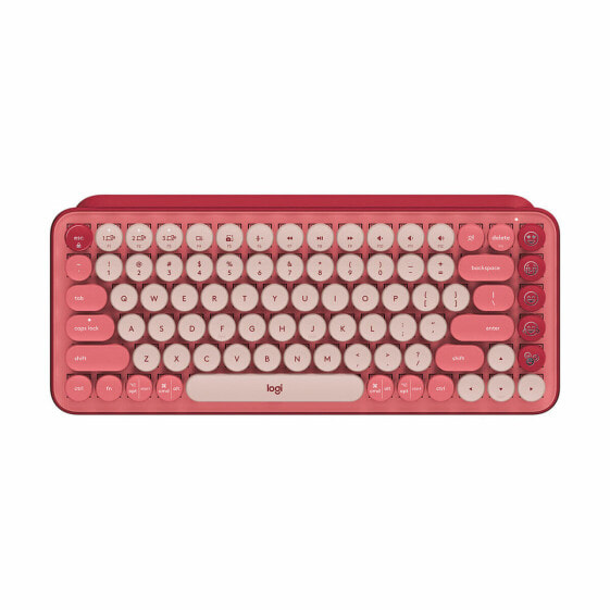 Клавиатура Logitech POP французский Разноцветный Розовый AZERTY AZERTY