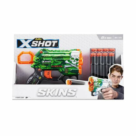 Пистолет с дротиками X-Shot Skins Menace 15 x 9 x 3 cm