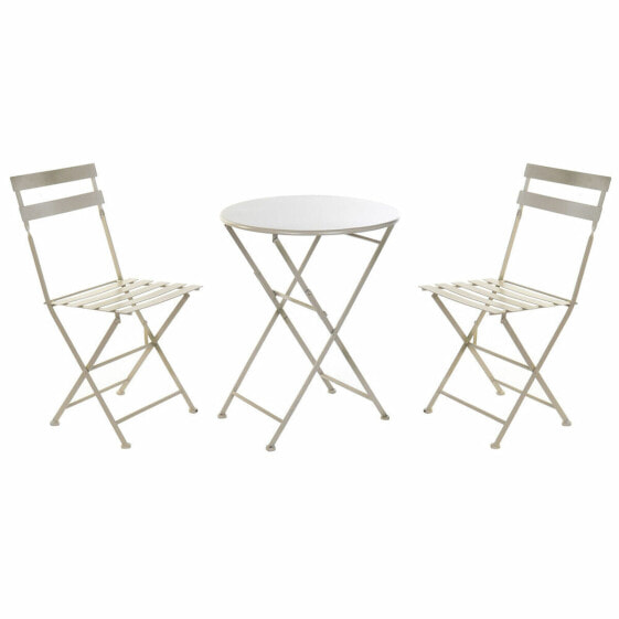 Стол и 2 стула DKD Home Decor 80 cm 60 x 60 x 70 cm