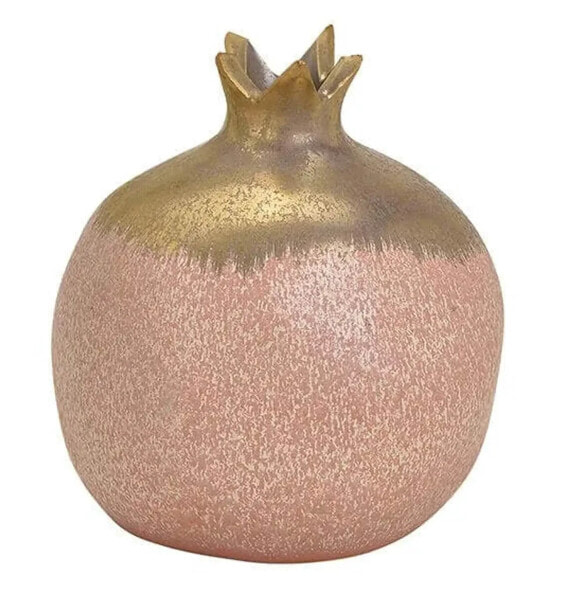 Горшок для цветов Mitienda Vase Granatapfel из керамики 11x12x11см, pink/rosa, gold Designobaościeflährung.