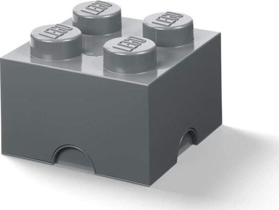 Хранение игрушек Room Copenhagen LEGO Storage Brick Урна 4, коробка для хранения (темно-серая)